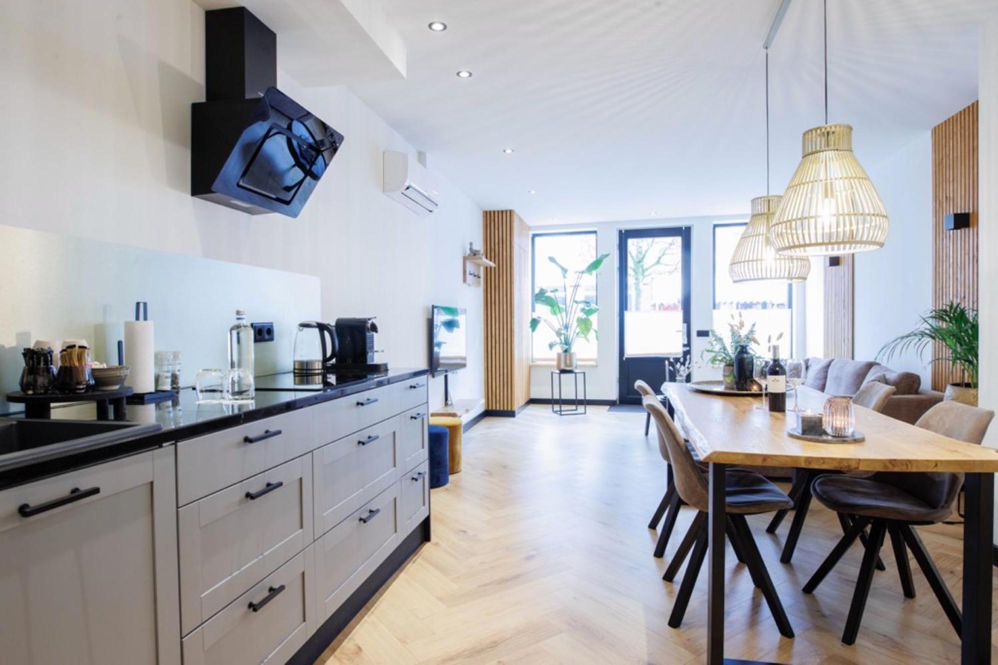 In De Mid - Prachtige Appartementen In Hartje Joure Bagian luar foto